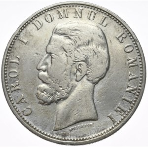 Rumunia, 5 Lei, 1881r., B