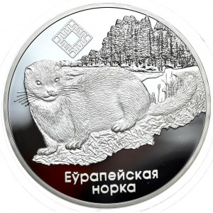 Białoruś, 20 rubli 2006, norka