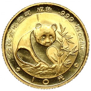 China, panda 1988, 1/10 oz, Au 999