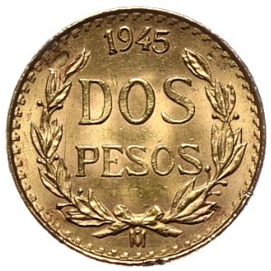 Meksyk, 2 Pesos, 1945r.