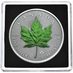 Kanada, 5 Dolarów, Liść, 2020r., 1oz., Kolor