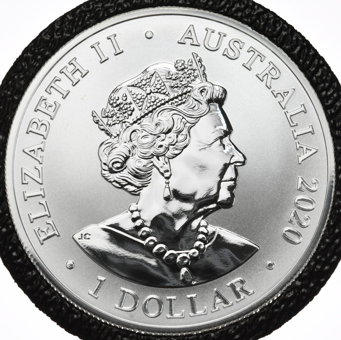 Australia, $1, 2020. Tiger - Online auction / Online bidding