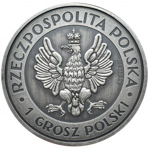 Queen Hedwig, 1oz, oxidized from BU version