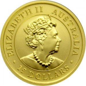 Australia, Kookaburra, 1/10oz Au, 2021r.