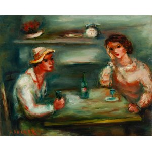 Jakub Zucker (1900 Radom - 1981 Nowy Jork), Przy stole