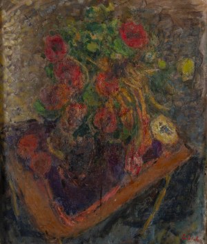 Eugeniusz Eibisch (1895 Lublin - 1987 Warszawa), Martwa natura z makami