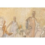 Louis Lille (1897 Podwłoczyska nad Zbruczem - 1957 Paris), Scene in the Salon