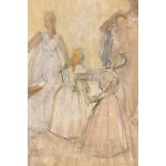 Louis Lille (1897 Podwłoczyska nad Zbruczem - 1957 Paris), Scene in the Salon
