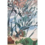 Jan Wacław Zawadowski (1891 Skobełka na Wołyniu - 1982 Aix en Provence), Krajobraz z drzewami