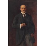Stanisław Józef Rejchan (1858 Lwów - 1919 Kraków), Portret mężczyzny z cygarem, 1917