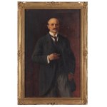 Stanisław Józef Rejchan (1858 Lwów - 1919 Kraków), Portret mężczyzny z cygarem, 1917