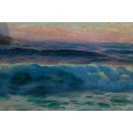 Feliks Kazimierz Wygrzywalski (1903 - 1966), Sea waves, 1930s.