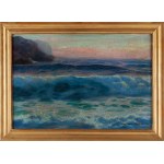 Feliks Kazimierz Wygrzywalski (1903 - 1966), Sea waves, 1930s.