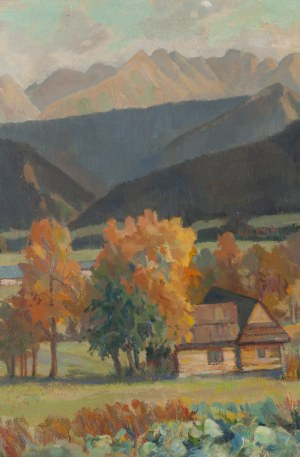 Franciszek Wójcik (1903 Wojciechowo - 1984 Zakopane), Tatry jesienią