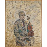Wacław Taranczewski (1903 Czarnków - 1987 Kraków), Portret skrzypka