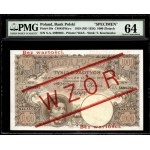 Poland. 1919 (1924) 1000 Zlotych WZOR Specimen