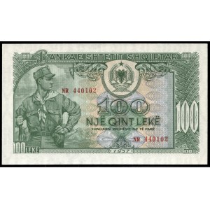 Albania. 100 Leke 1957