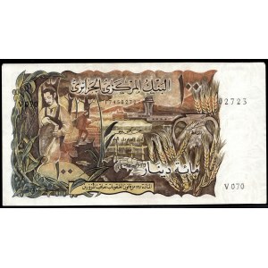Algeria. 100 Dinars 1970 Light Brown