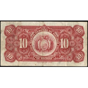Bolívia. 10 Bolivianos 1928