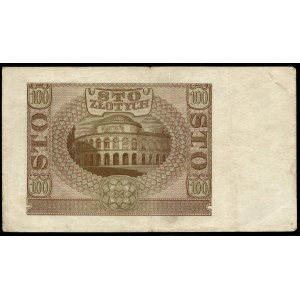 Poland. 1940 100 Zlotych Prefix D
