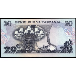 Tanzania. 20 Shilingi 1978