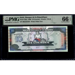 Haiti. 10 Gourdes 2000