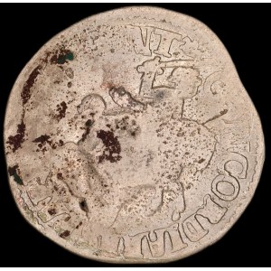 Netherlands. Zwolle 6 Stuivers Rijderschelling 1682 With Countermark Silver