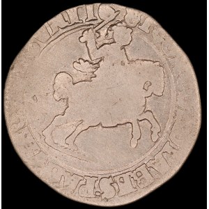 Holandia. Zwolle 6 Stuivers Rijderschelling 1681 z kontrą Srebro