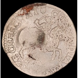 Netherlands. Zwolle 6 Stuivers Rijderschelling 1682 With Countermark Silver