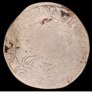 Netherlands. Zwolle 6 Stuivers Rijderschelling 1680 With Countermark Silver