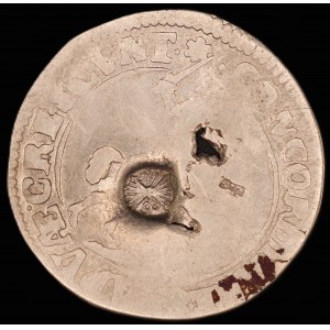 Netherlands. Zwolle 6 Stuivers Rijderschelling 1686 With Countermark Silver