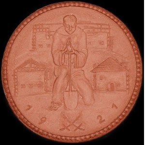 Germany. Porcelain East Saxony 20 Mark 1921