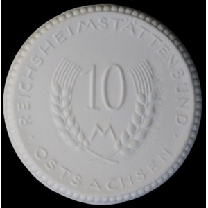 Germany. Porcelain East Saxony 10 Mark 1921