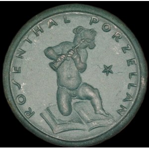 Germany. Porcelain Medal 1921 Rosenthal Porcelain