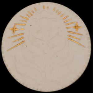 Germany. Porcelain Saxony Medal 1921