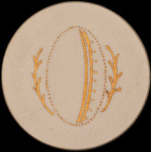 Germany. Porcelain Saxony Medal 1921