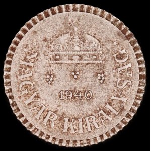 Hungary. 2 Filler 1940