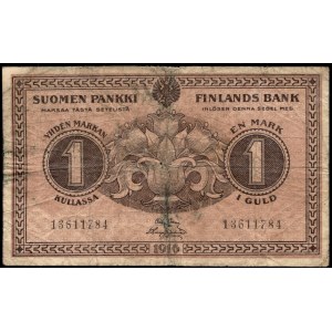 Finnland. 1 Markka 1916