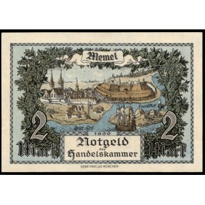 Lithuania. 2 Mark 1922 Memel