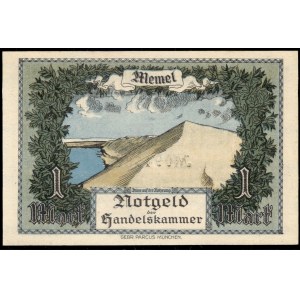 Lithuania. 1 Mark 1922 Memel