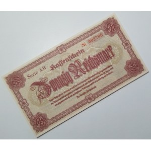Germany. Sudetenland & Lower Silesia 20 Reichsmark 1945 Bundle of 30 Pcs