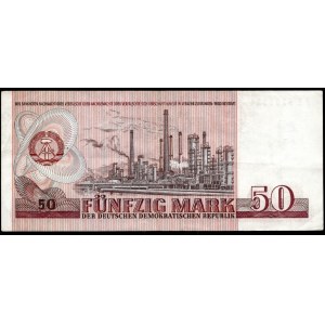 Germany. DDR 50 Marks 1971 Prefix FE