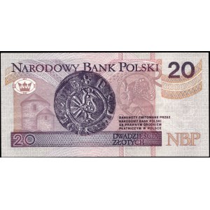 Poland. 1994 20 Zlotych Prefix GW