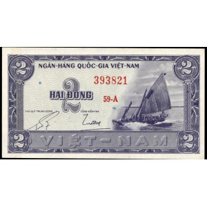 Vietnam. 2 Dong 1955
