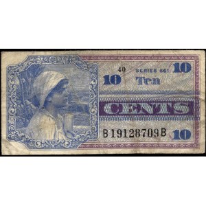 United States of America. 10 Cents 1968 Series 661 Military Currency