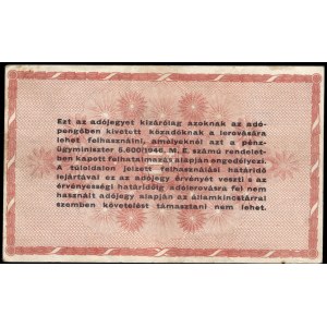 Maďarsko. 1 milión Adopcia 1946