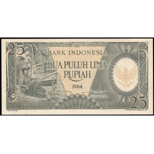 Indonesia. 25 Rupiah 1964