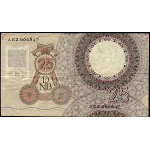 Netherlands. 25 Gulden 1955