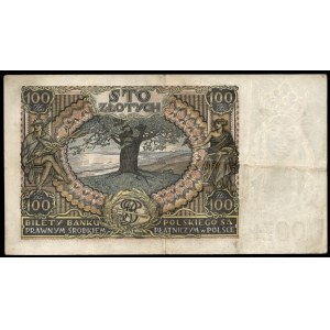 Poland. 1932 100 Zlotych Prefix AA
