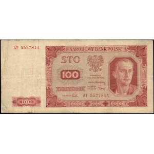 Poľsko. 1948 100 zlotých Prefix AF